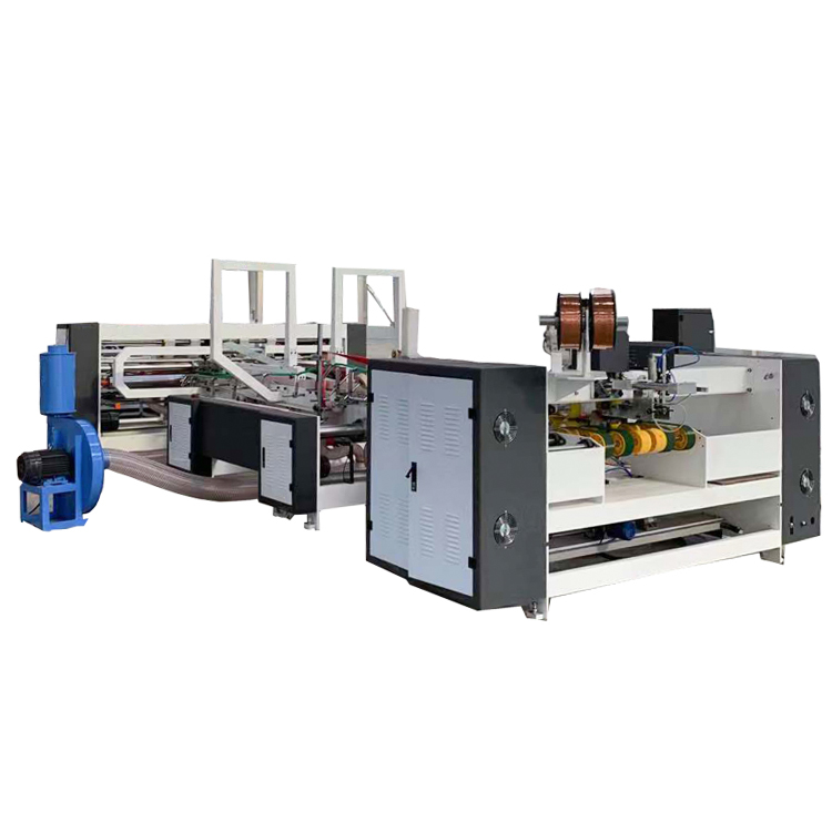 Automatic carton box stitcher machine